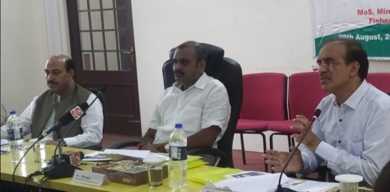 Dr. L Murugan holds review meeting with media units of Ministry of I&B at Jammu