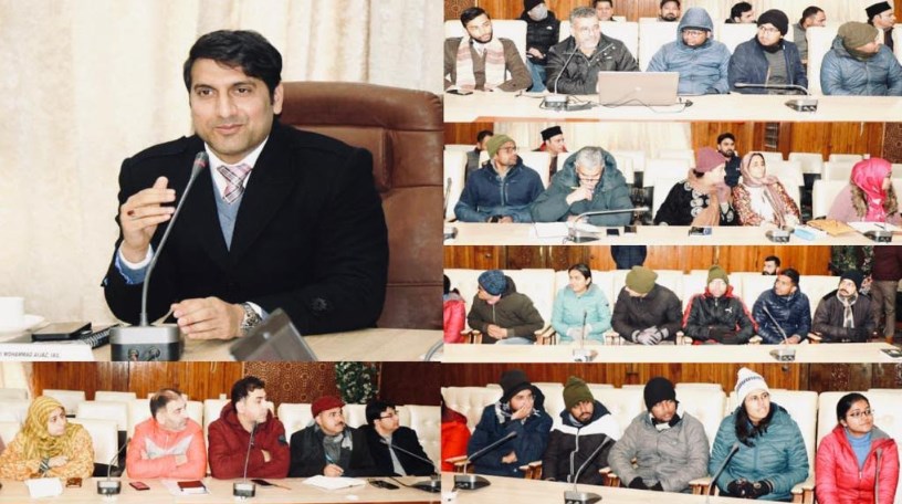 22 IAS Officer Trainees join for two-day Orientation programme with District Administration Srinagar