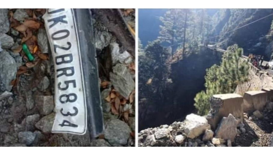 Three die after vehicle plunges into gorge in J&K’s Kathua