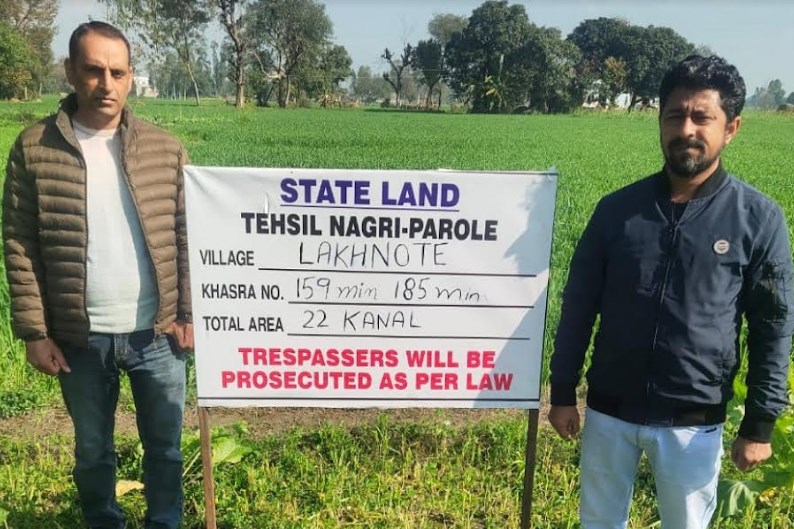1343 kanal state land retrieved across Kathua; high value land worth Rs 2.5 cr evicted in Ramkot