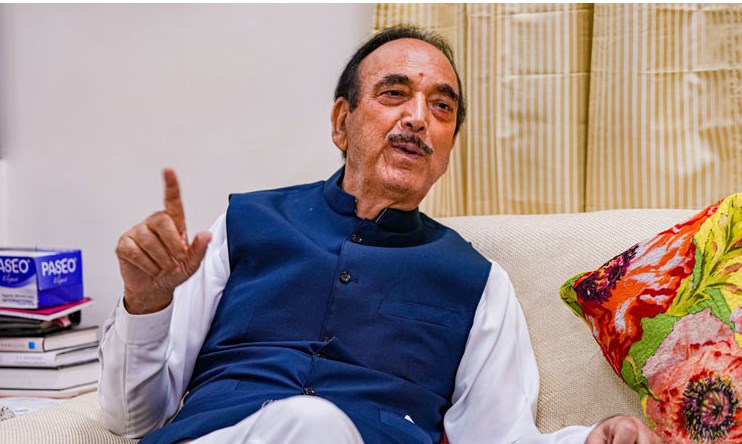 Azad requests EC to hold Assembly election in J&K one month after LS polls
