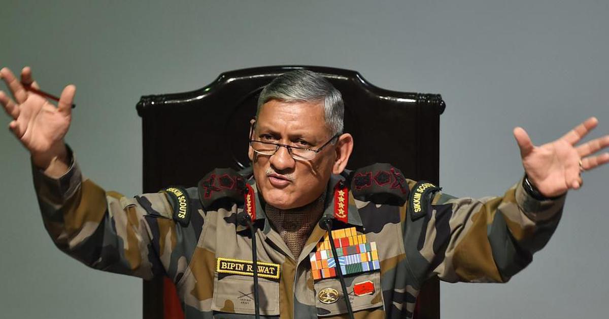 People moving around freely in Kashmir valley: Army chief Bipin Rawat