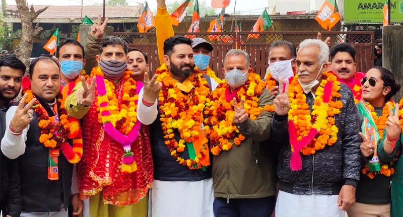 BJP is gaining majority in DDC Elections : Jugal Kishore MP 