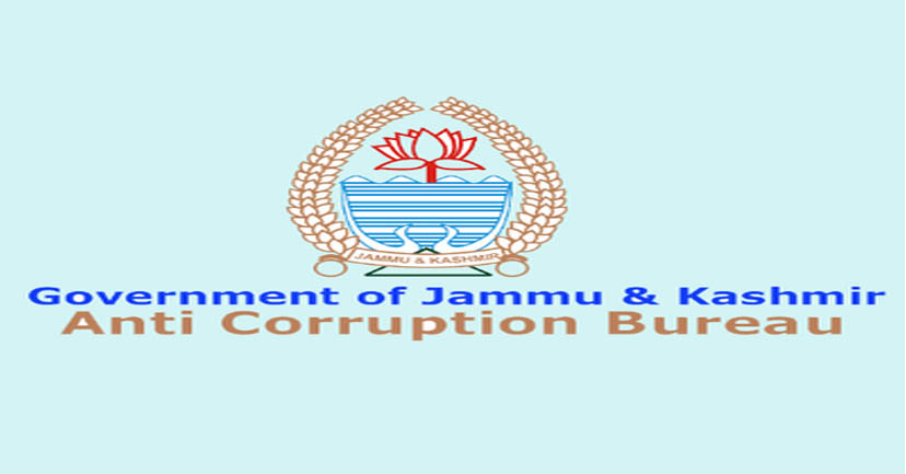 Anti Corruption Bureau registered 02 cases against officials of J&K Bank and Promoter Director of Ambience Group