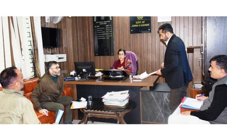 DC listens to grievances of local residents in North Jammu