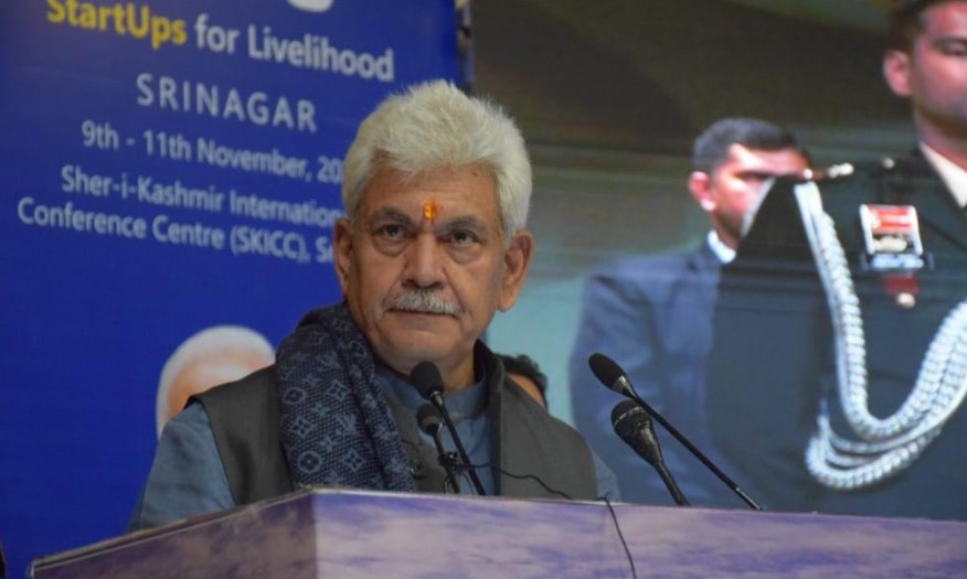 Incubation centres in J&K’s educational institutions are playing an important role in building & nurturing ideas for Startup, says LG