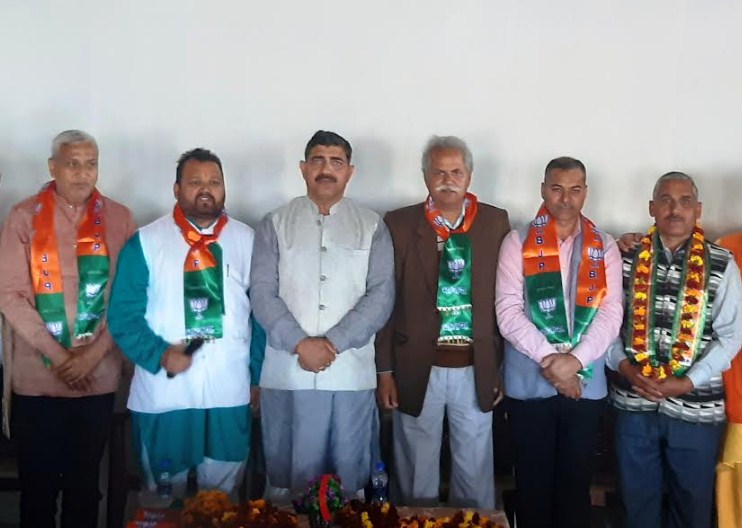 Jugal Kishore MP inaugurated BJP District Office at Akhnoor