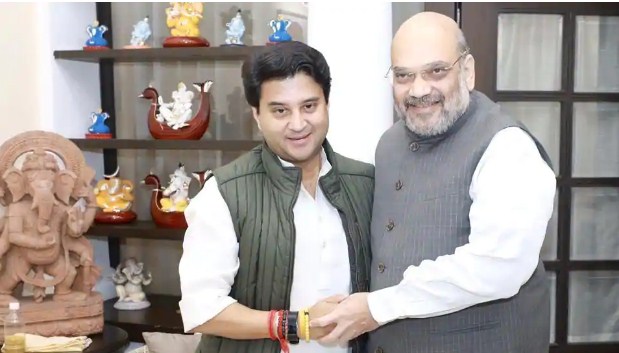 Amit Shah welcomes Jyotiraditya Scindia: ‘His induction will strengthen BJP’s resolve’