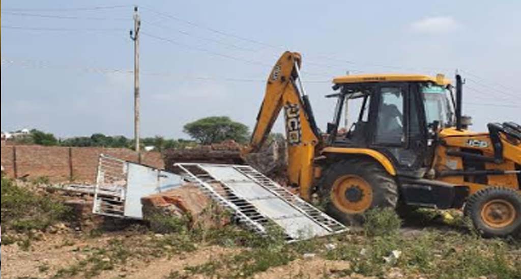 Anti-Encroachment drive: Illegal structures demolished at Samba