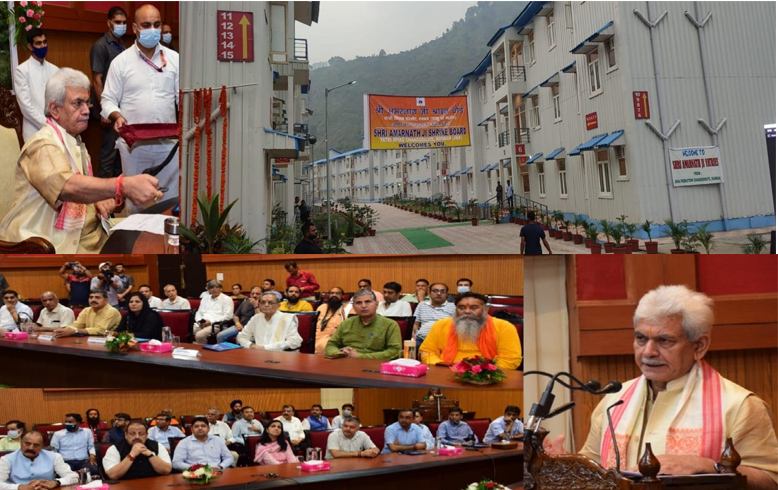 Lt Governor e-inaugurates SASB Yatri Niwas at Chanderkote, Ramban