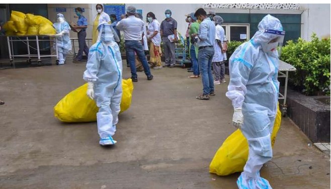 India records highest single-day spike of 77,266 COVID-19 cases; tally crosses 33-lakh mark