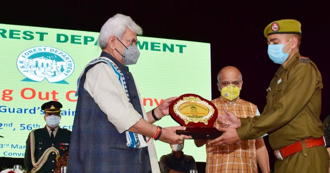 Lt Governor attends passing out ceremony of 32nd, 56th & 66th Forest Guards’ Course