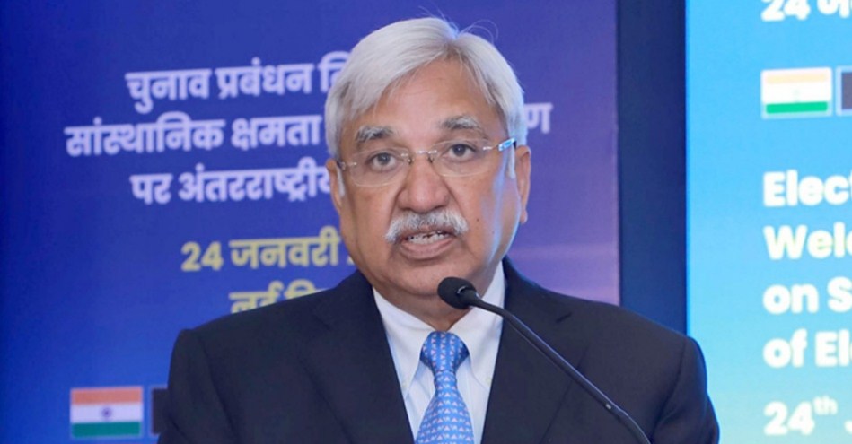 CEC Sunil Arora names Sushil Chandra as his nominee to proposed J&K Delimitation Commission