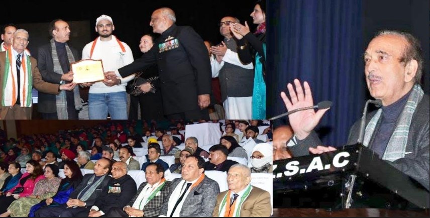 Youths in Jammu have talent, potential to represent country globally: Ghulam Nabi Azad