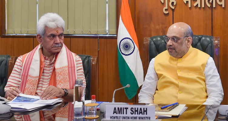 Shah directs security forces to launch anti-terror ops pro-actively in JK