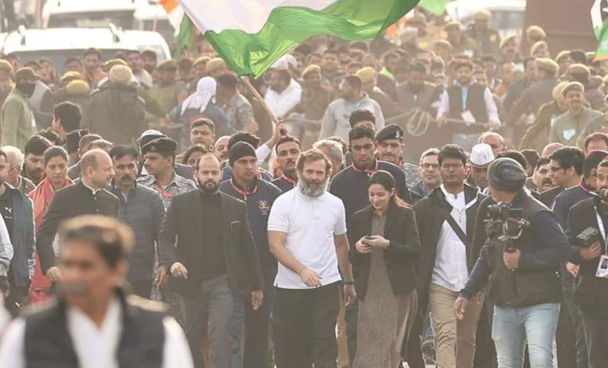 Bharat Jodo Yatra resumes amid tight security in J-K’s Kathua