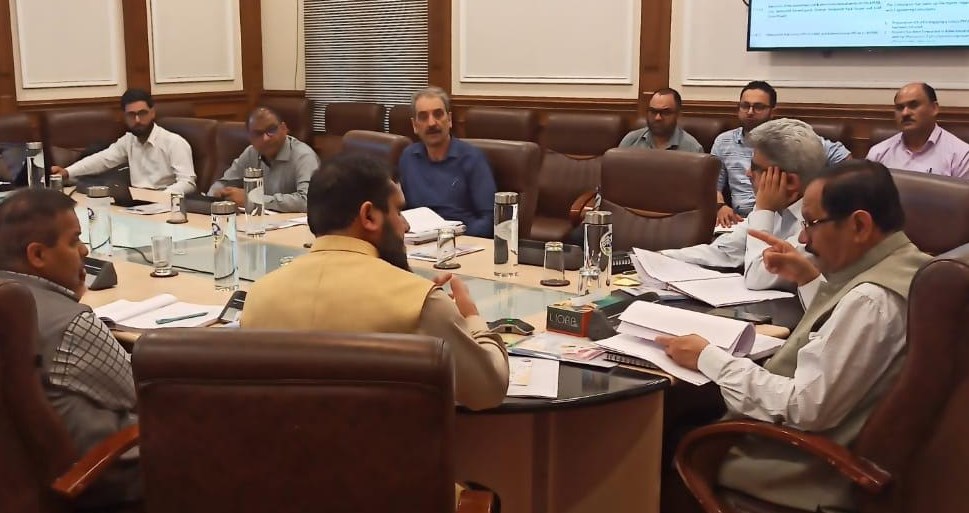 Advisor Bhatnagar chairs 64th BoDs meeting of JKHPMC