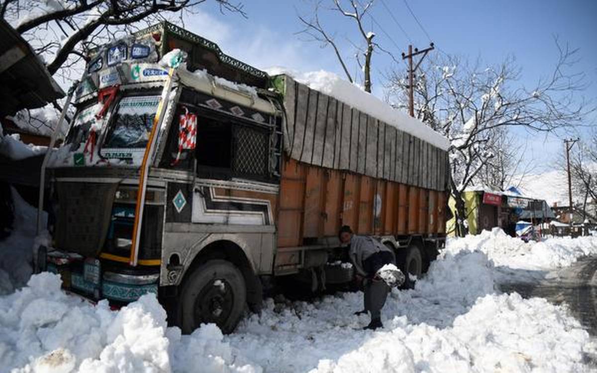 Jammu-Srinagar National Highway closed due to landslides at different places 