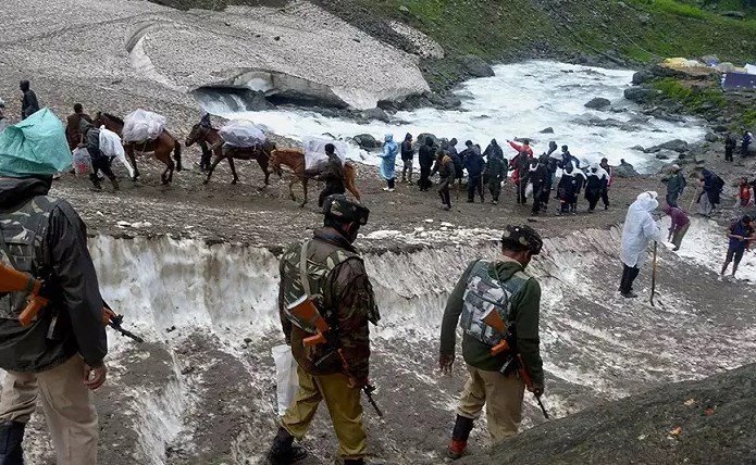 Amarnath Yatra to resume today from Nunwan Pahalgam side