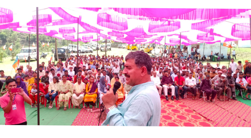 Congress, NC lossing its platform everywhere : Jugal Kishore MP