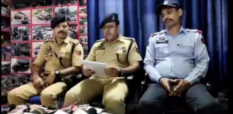 Traffic Police Jammu cracks down on stunt bikers in Jammu city