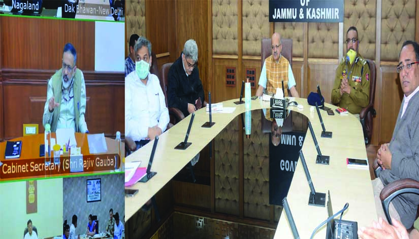 Cabinet Secretary holds VC with Chief Secretaries to review supply, transportation of essential goods