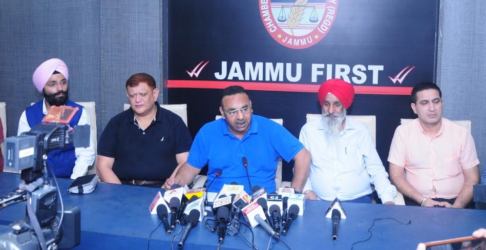 JCCI condemns killings / welcomes Hon'ble Lt. Governor