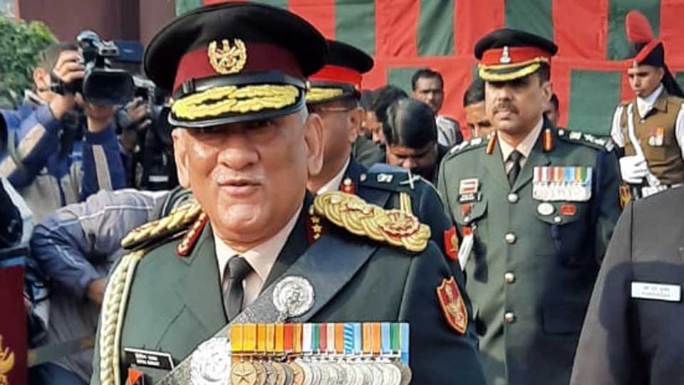 We stay very far away from politics: CDS Gen Bipin Rawat