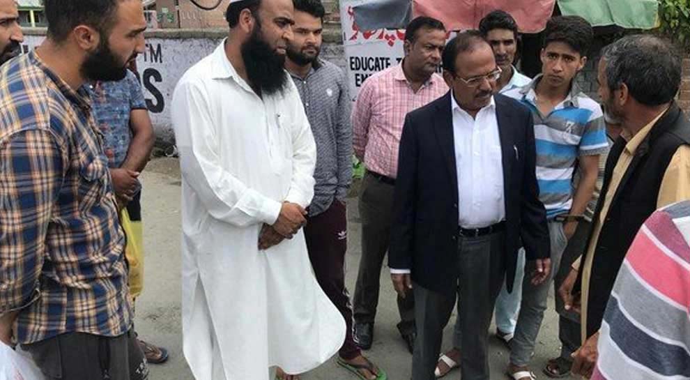 After Shopian, NSA Ajit Doval visits Anantnag, interacts with locals to assess ground situation