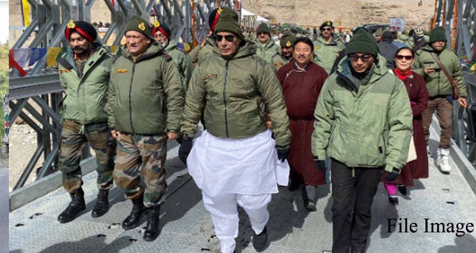 Defence Minister Rajnath Singh holds meeting with CDS General Rawat, three Services Chiefs on India, China face-off