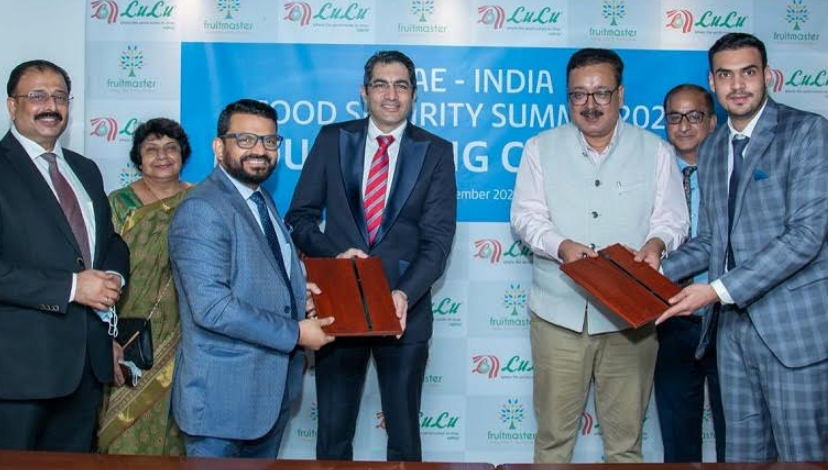UAE-India Food Security Summit-2020: Lulu group inks MoU with Fruit Master Agro Fresh J&K
