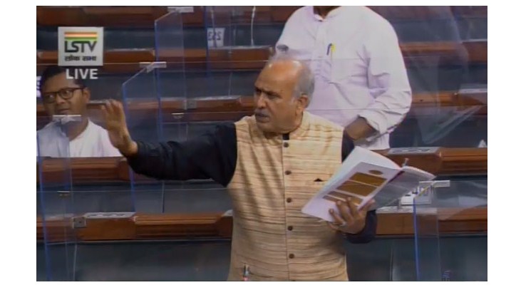 BJP, Opposition members spar in Lok Sabha over situation in J&K