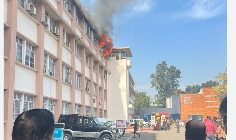 Fire at Civil Secretariat Jammu: Govt appointment to inquiry officer
