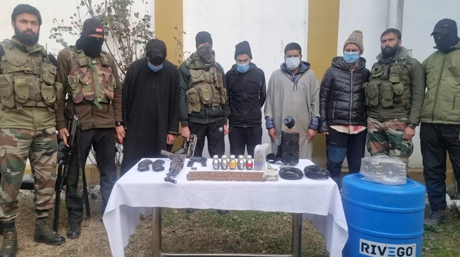 5 Hizb Associates Arrested In North Kashmir’s Kupwara: Police