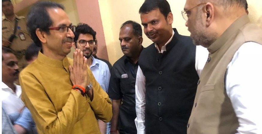 Maharashtra: Uddhav Thackeray calls meeting with Shiv Sena leaders on government formation, BJP to discuss about 50-50 formula