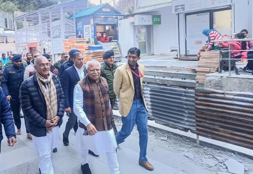 Haryana CM pays obeisance at Vaishno Devi shrine; attends national conference on e-governance