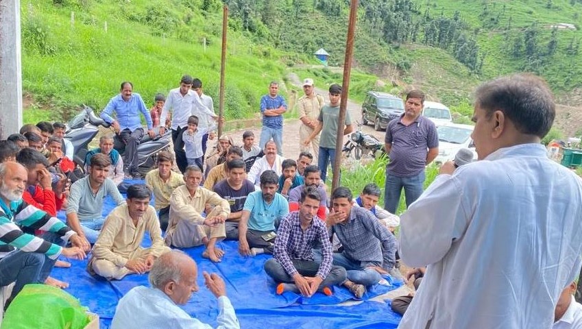 BJP regime humiliated dogras by demoting J&K State to UT: Harsh Dev