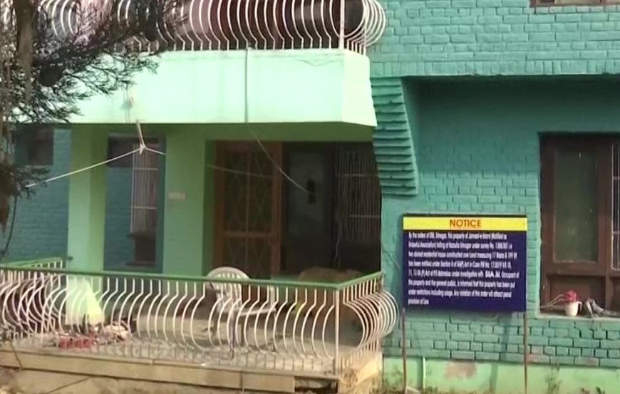 Late separatist leader Syed Ali Shah Geelani in Srinagar house sealed