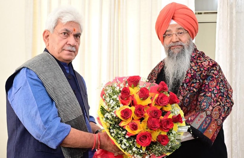 Chairman, National Commission for Minorities calls on Lt Governor