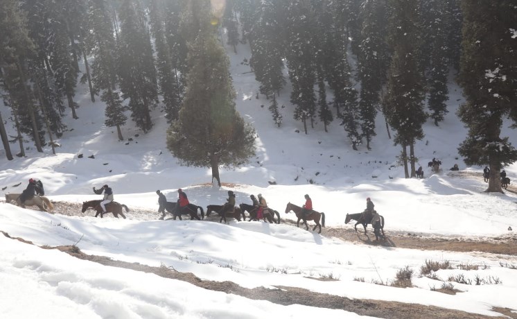 Sub-zero temperatures unabated in Kashmir, Pahalgam coldest at minus 5.6°C