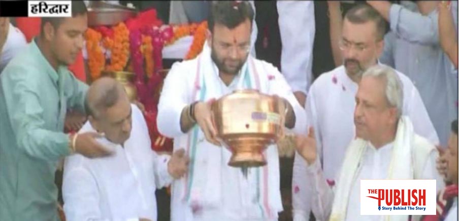 Arun Jaitley's ashes immersed in Ganga at Haridwar