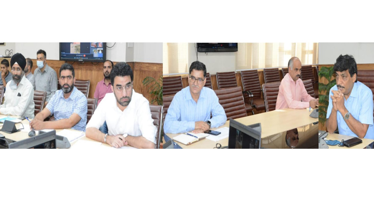 CS takes first hand appraisal of JJM works virtually