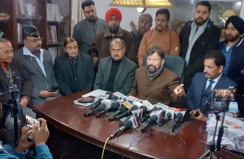 Jammu based employees harassment is unacceptable, Reduction in the salaries of SPOs is inhuman: Ch. Lal Singh
