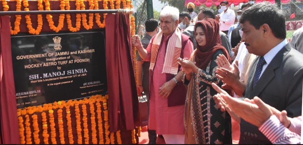  LG Manoj Sinha Inaugurates and lays foundation stone of several projects worth Rs. 195 cores 