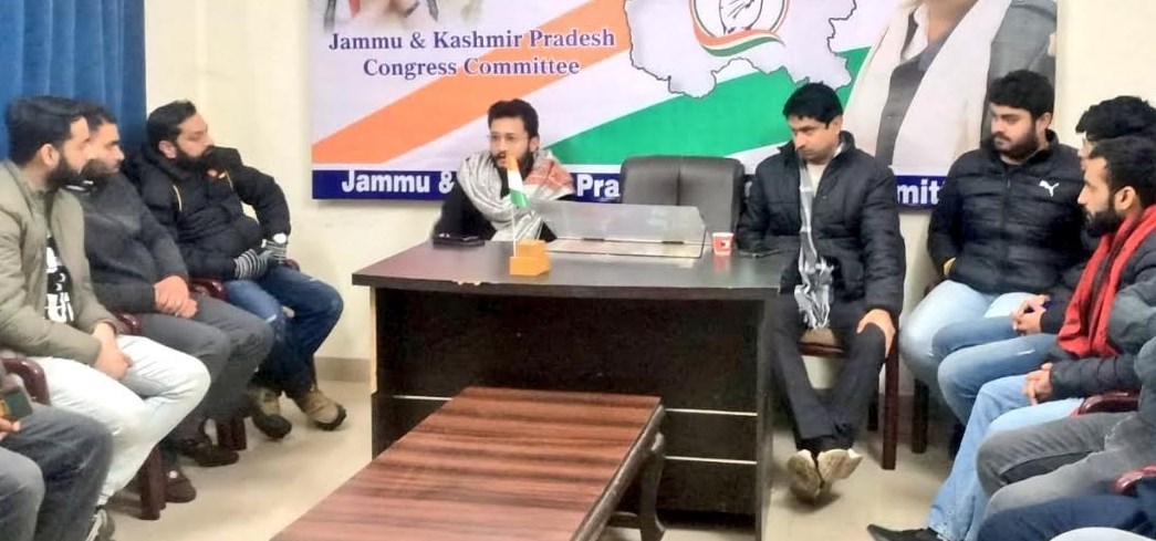 Youth Congress Holds Meeting of Jammu District in Preparation of Bharat Jodo Yatra