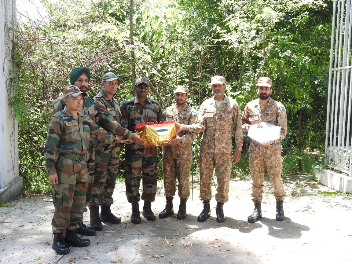 India and Pakistan exchange sweets on Eid, commit to peace 