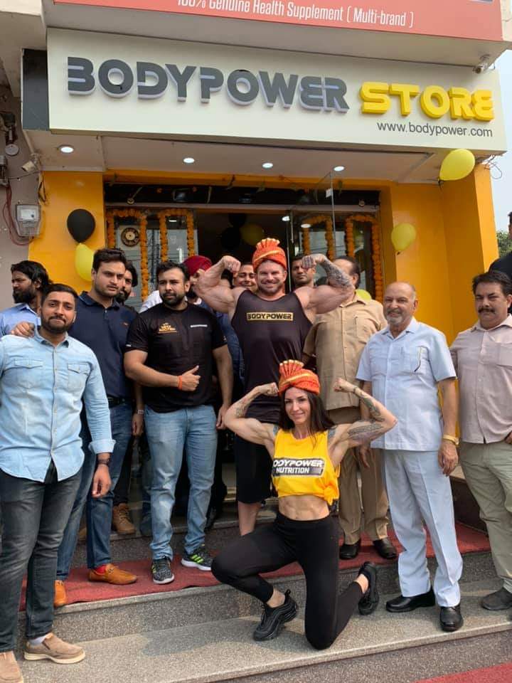 International Brand BodyPower launches two Nutrition stores in Jammu 