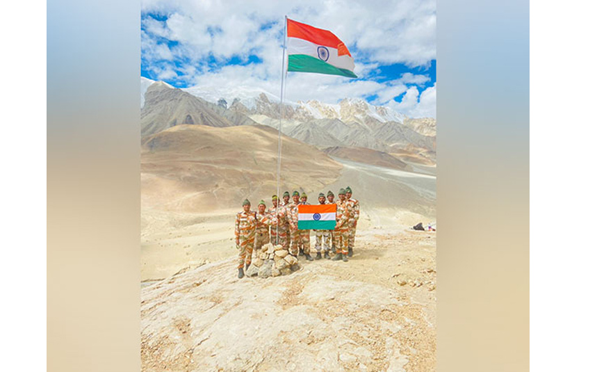 ITBP hoists national flag at high altitudes borders as India observes ‘Har Ghar Tiranga’ campaign