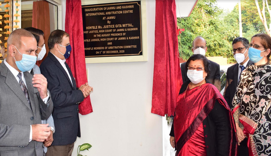   Chief Justice Gita Mittal inaugurates Jammu Centre of J&K International Arbitration Centre
