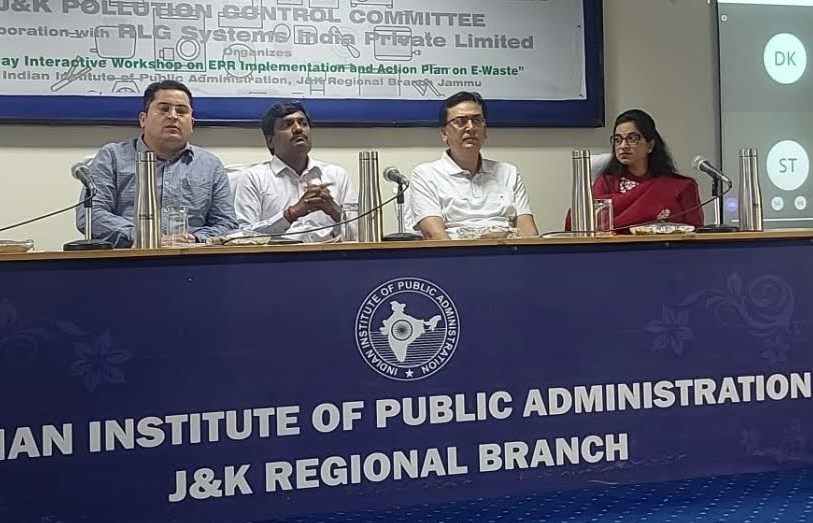 JKPCC conducts Interactive Workshop on E-waste Management Rules